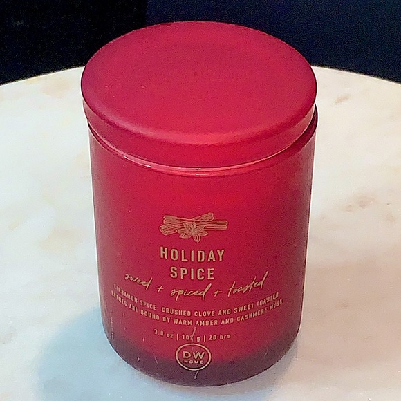 DW HOME CANDLE HOLIDAY SPICE SWEET SPICED TOASTED NEW 3.8 oz 1 WICK - Picture 4 of 5